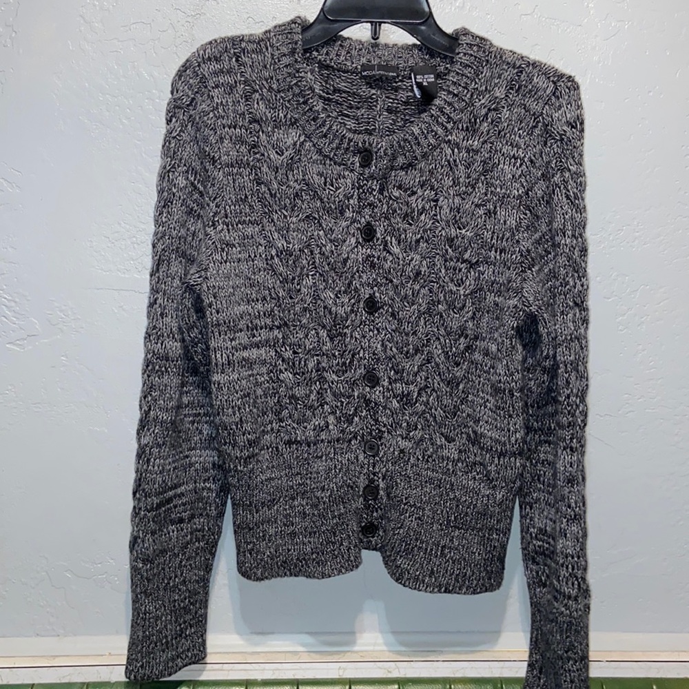 Moda International Cable Knit Sweater Size XL